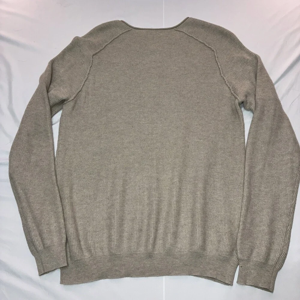 Tommy Bahama Light Weight‎ Knit All Season Sweater Men’s Size L Beige Beach Wear